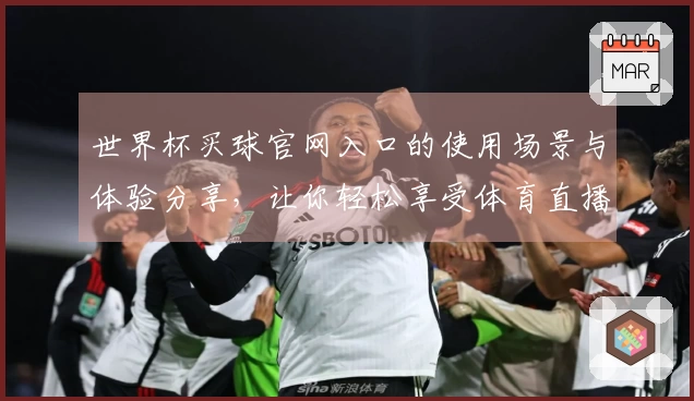 世界杯买球官网入口的使用场景与体验分享，让你轻松享受体育直播乐趣